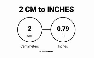 Image result for 2 Cm Equals How Many Inches