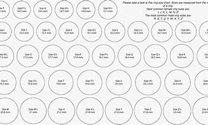 Image result for Us Ring Sizes mm