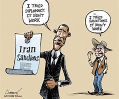 Image result for Sanction Cartoon