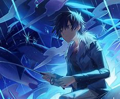Image result for Anime Boy in a Dark Realm Red
