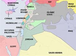 Image result for Middle East Map with Cities