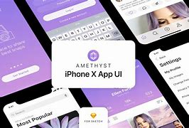 Image result for iPhone Apps with Amethyst Color Scheme