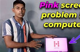 Image result for Light On Computer Monitor Pink