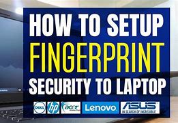 Image result for How to Set Fingerprint in Laptop