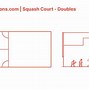 Image result for Squash Court Size