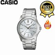 Image result for Casio Silver Watch