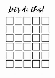 Image result for 30-Day Printable Tracking Sheet