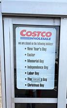 Image result for Costco Holiday Closures