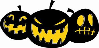 Image result for Scary Cartoon Halloween Pumpkins