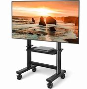 Image result for large panel television stand with stand