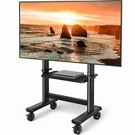 Image result for Movable TV Trolley