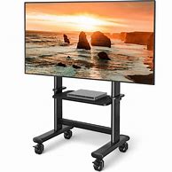 Image result for adjustable television stands with wheel
