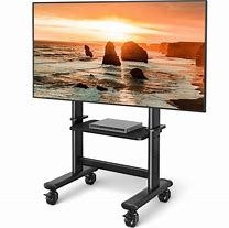 Image result for mobile television stand with wheel