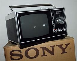 Image result for Old Sony Cube TV