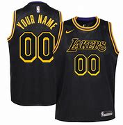 Image result for Lakers Black Jersey