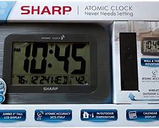 Image result for Sharp Atomic Clock SPC900