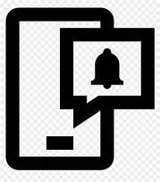 Image result for Solid Black Square Notification Symbol Cell Phone