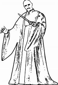 Image result for Lord Voldemort Coloring Pages