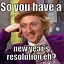 Image result for New Year's Resolution Cartoon