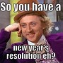 Image result for new years resolutions meme