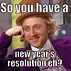 Image result for Funny New Year Resolutions Broken