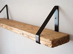 Image result for Wall Shelf with Brackets