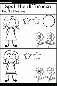 Image result for Spot the Difference Preschool Games