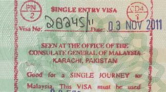 Image result for Single Entry Visa