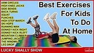 Image result for At Home Beginner Workouts for Kids