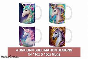 Image result for Unicorn Mug Wrap
