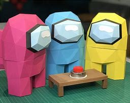 Image result for Among Us Papercraft Printables