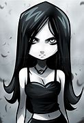 Image result for Goth Girl Meme Drawing