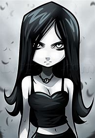 Image result for Dark Goth Drawings