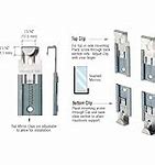 Image result for Adhesive Mirror Clips