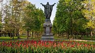 Image result for Statues On Notre Dame Campus