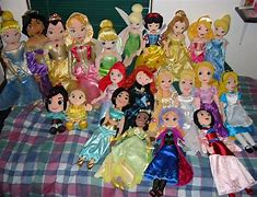 Image result for Disney Store Princess Stuffed Animal Dolls