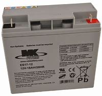 Image result for MK 12V 18Ah Battery