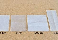 Image result for Rolling Paper Size Chart