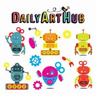 Image result for Cool Robot Clip Art