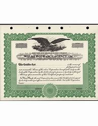 Image result for Comcast Paper Stock Certificate
