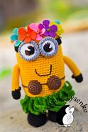 Image result for Free Hawaiian Minion Crochet Pattern