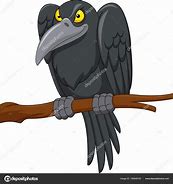 Image result for Cartoon Crow with Fishing Pole