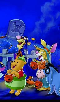 Image result for Winnie the Pooh Halloween PC Wallpaper 1920X1080