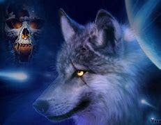 Image result for Cute Skull Wolf