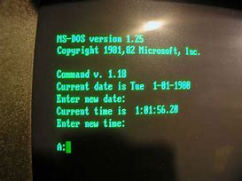 Image result for MS-DOS 1.25