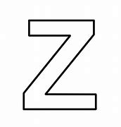 Image result for Block Letter Z