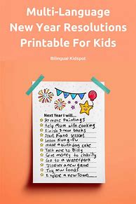 Image result for New Year Resolutions for Kids