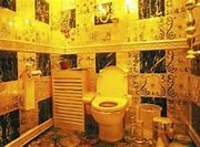 Image result for 24 Karat Gold Toilet