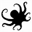 Image result for Black Abstract Octopus Stencil