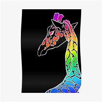 Image result for Rainbow Giraffe